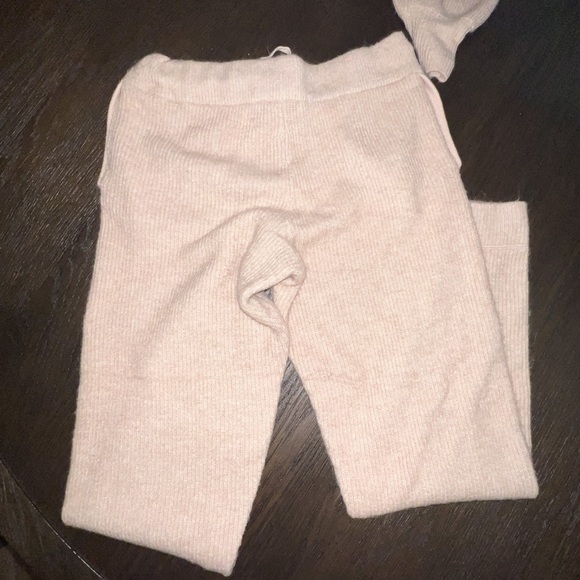 Fall & Winter Soft Express Smoky Pink Crop Sweater & Jogger Lounge Pajamas Small - Picture 4 of 7